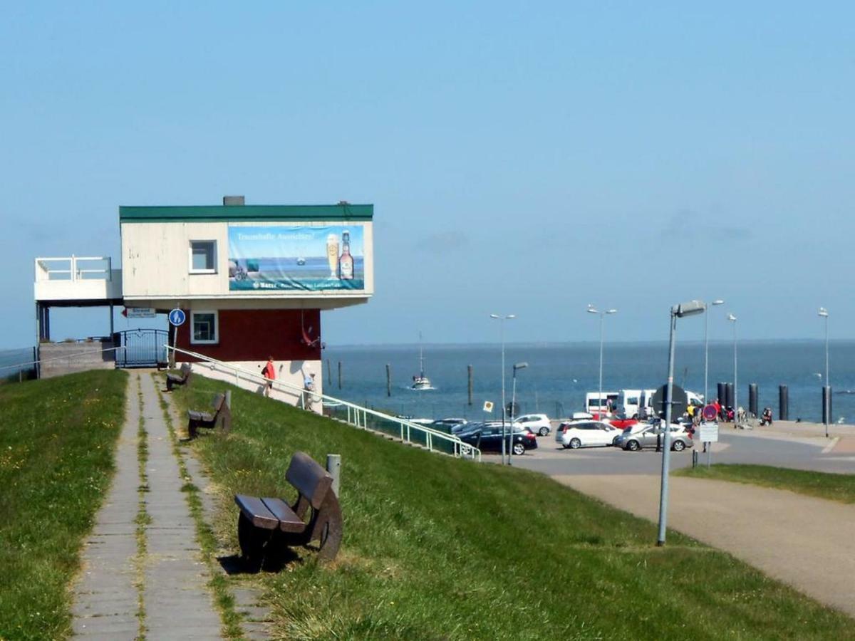 Fewo Schwarz Dornumersiel Buitenkant foto